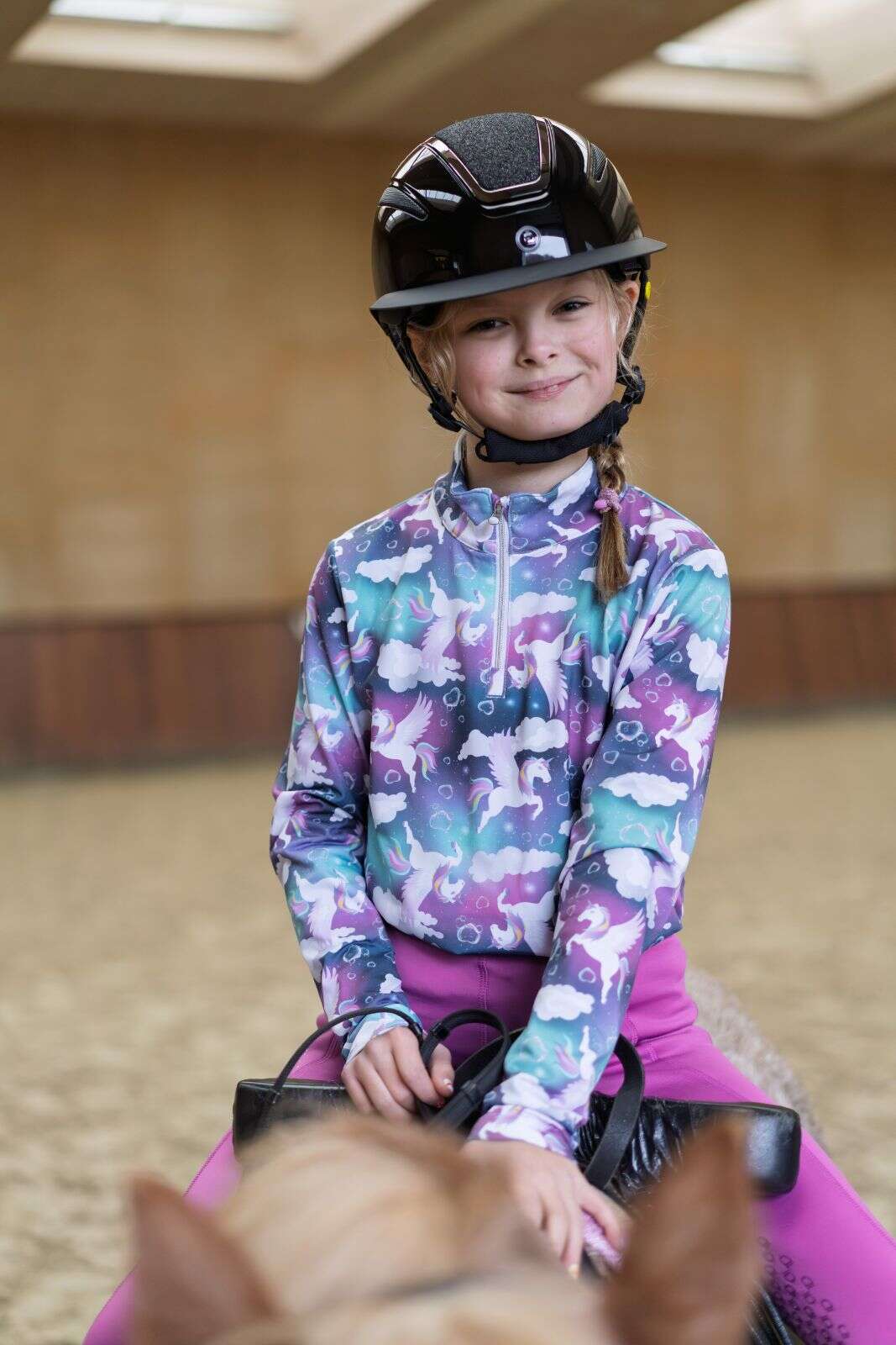 Equipage Topeka långärmad half-zip tröja för barn