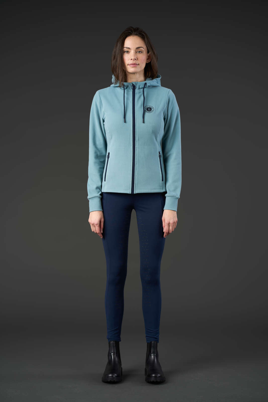 Equipage Abigail hettegenser med glidelås