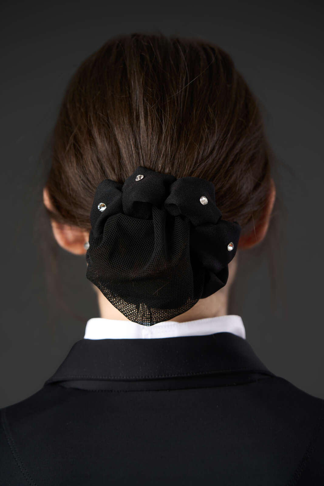 Equipage Astrid Hair Net with Rosette