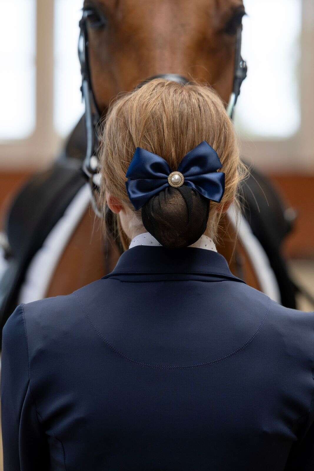 Equipage Agnes hårnät med rosett
