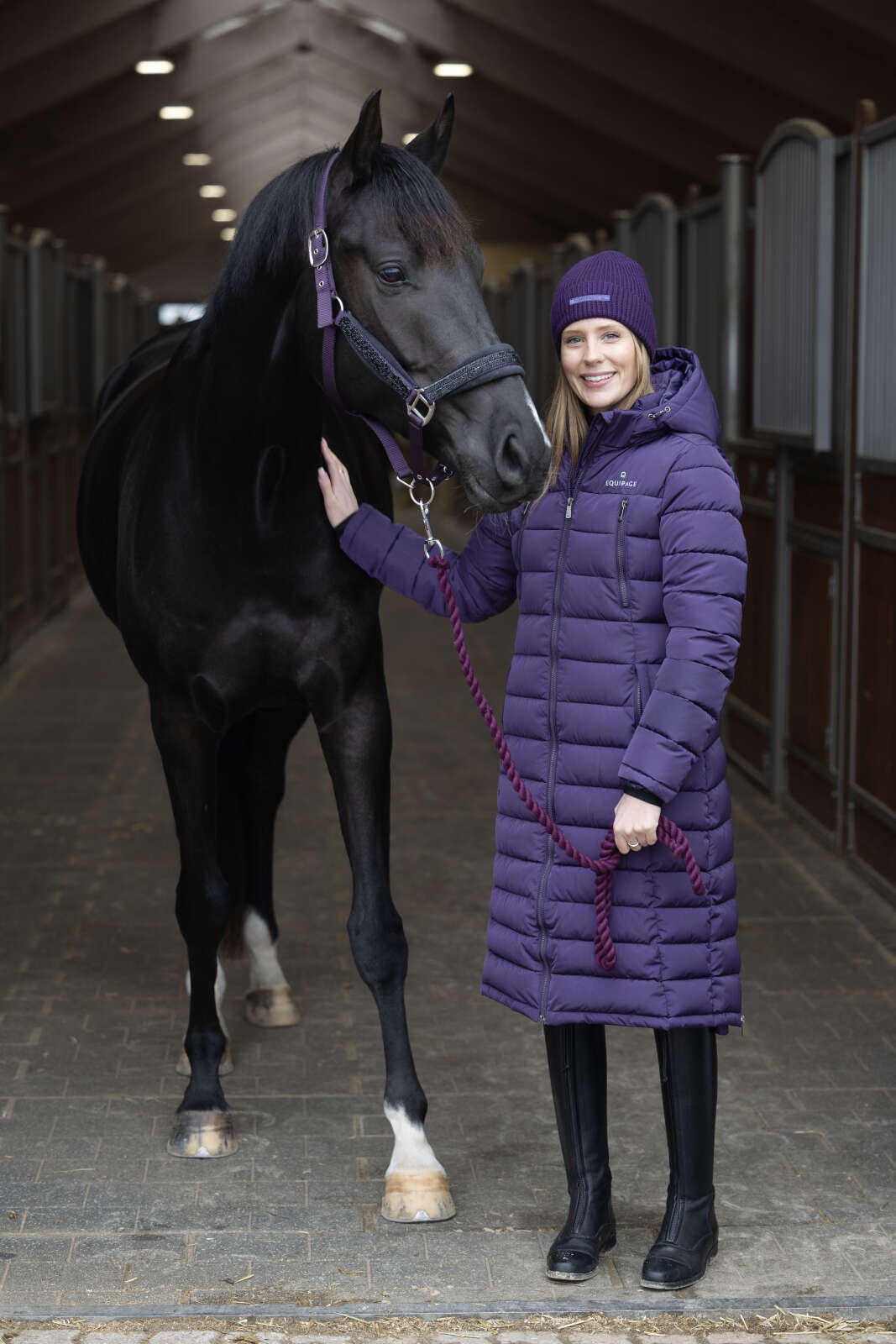 Horse Guard Angel grimma med glitter