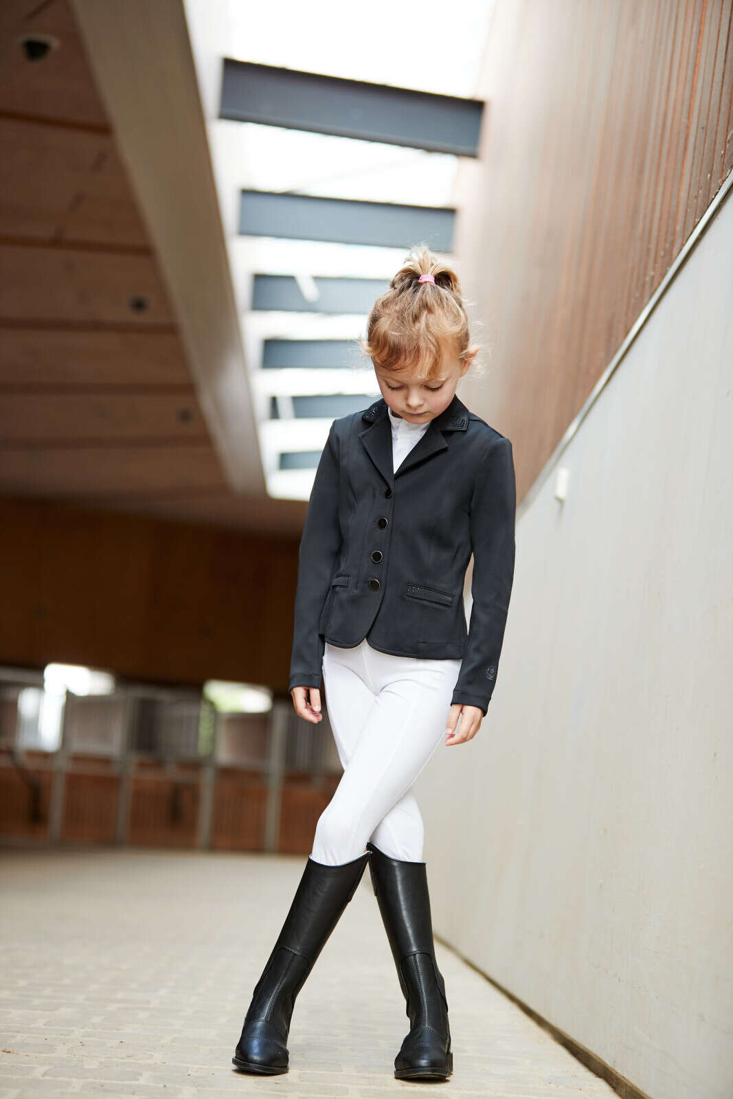 Equipage Molly riding tights with full grip for kids