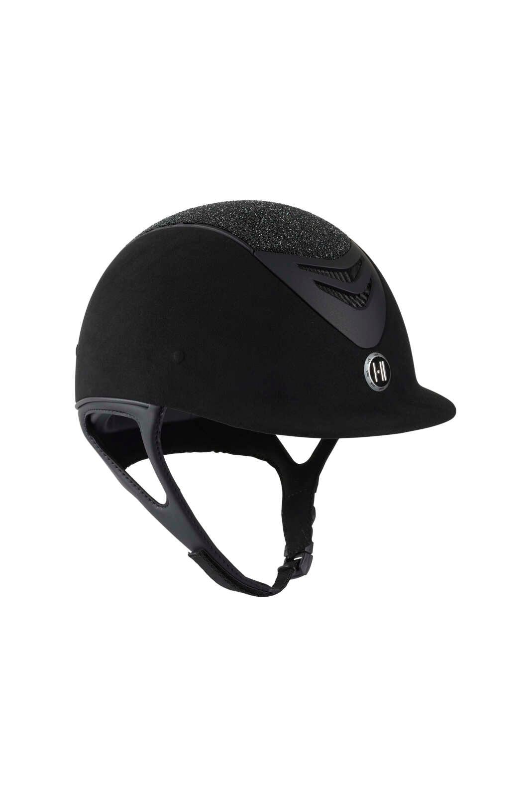 One K Defender Elegant-ridehjelm - Chamude med glitter top