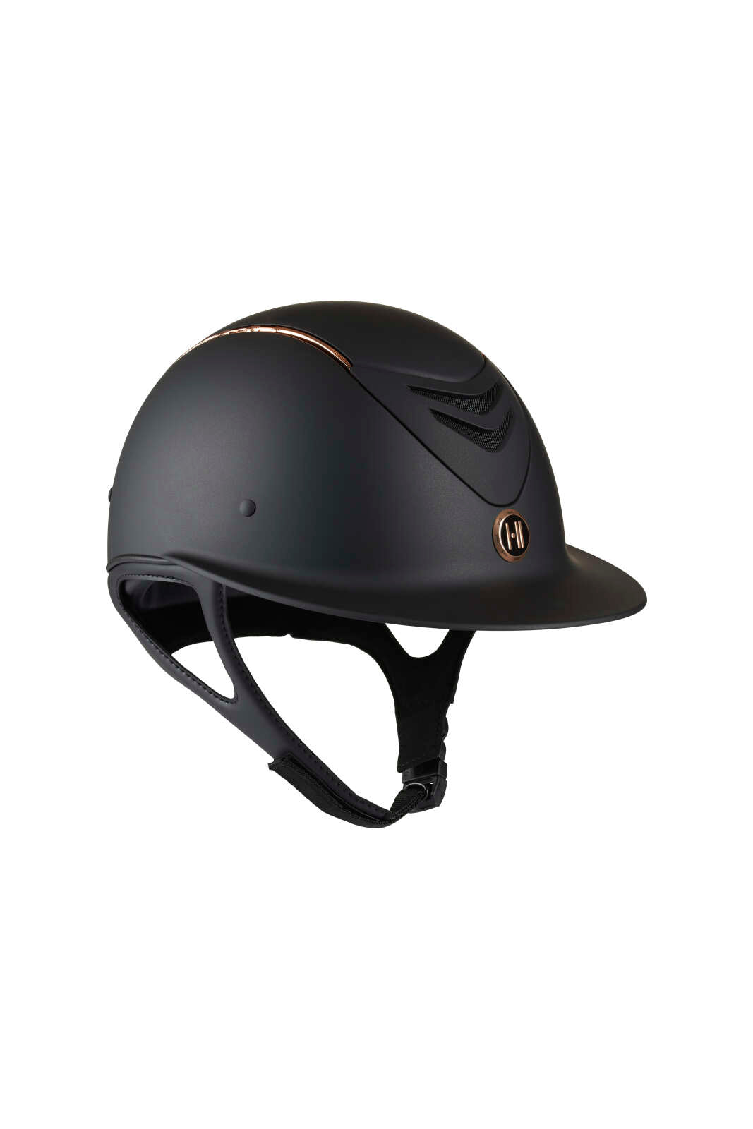 One K Avancé-ridehjelm - mat top, rosegold pipe