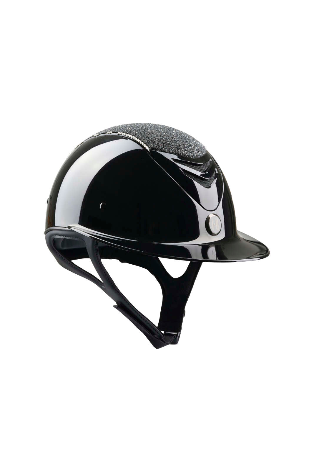 One K Avancé riding helmet - glitter top, swarowski pipe