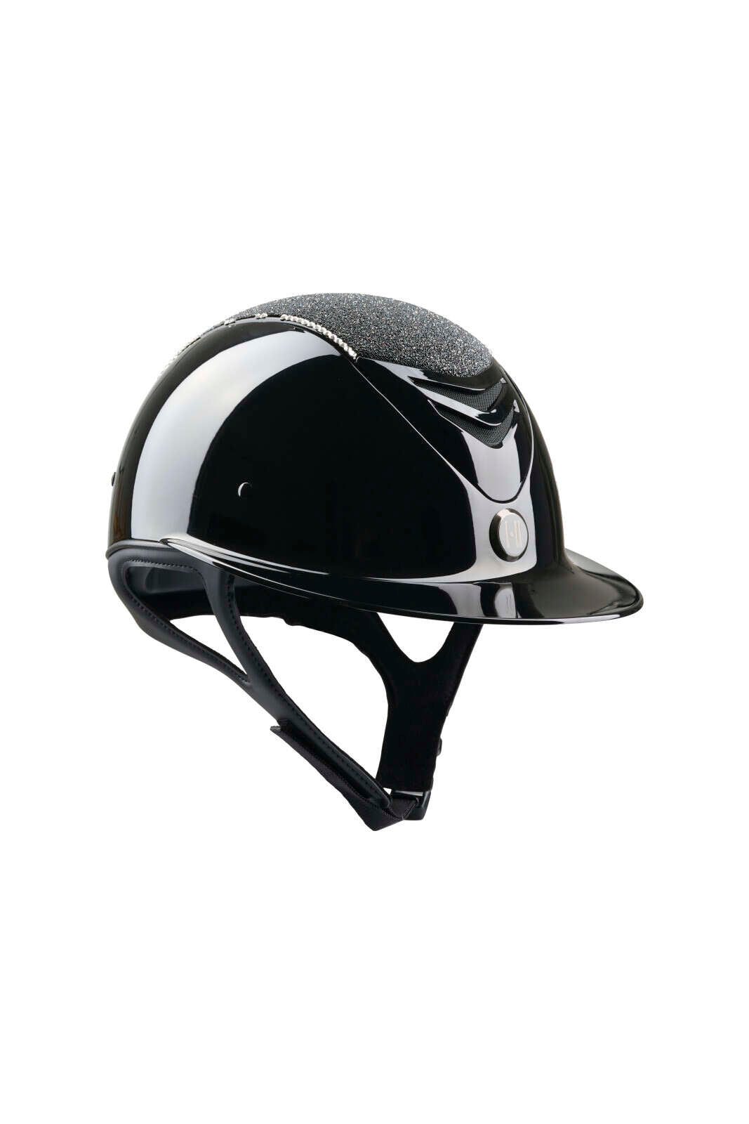 One K Avancé riding helmet - glitter top, swarowski pipe