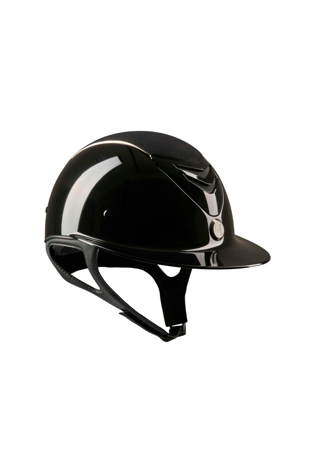 One K Avancé riding helmet - chamude top, chrome pipe