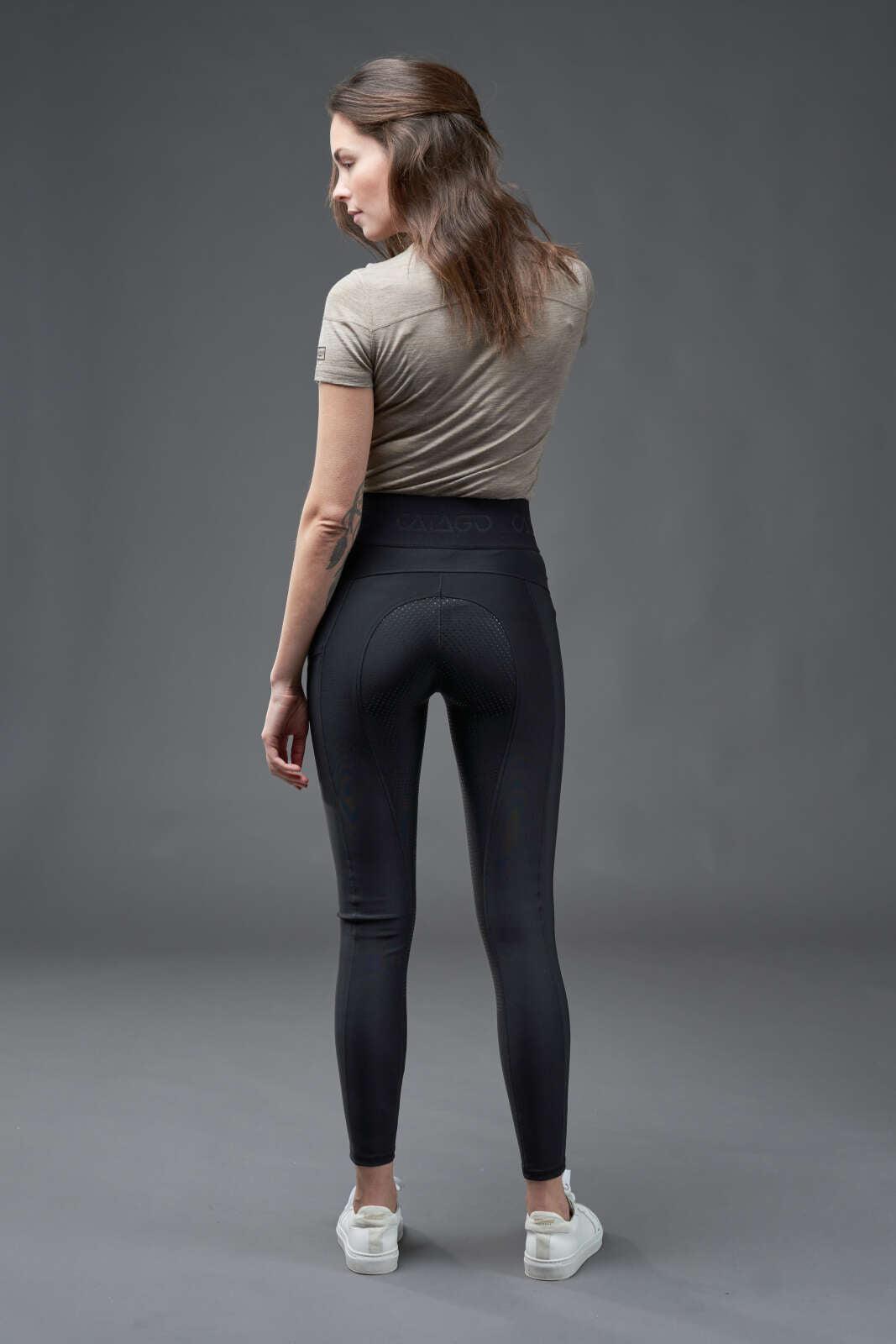 CATAGO Aroy ridetights med høj talje & fullgrip