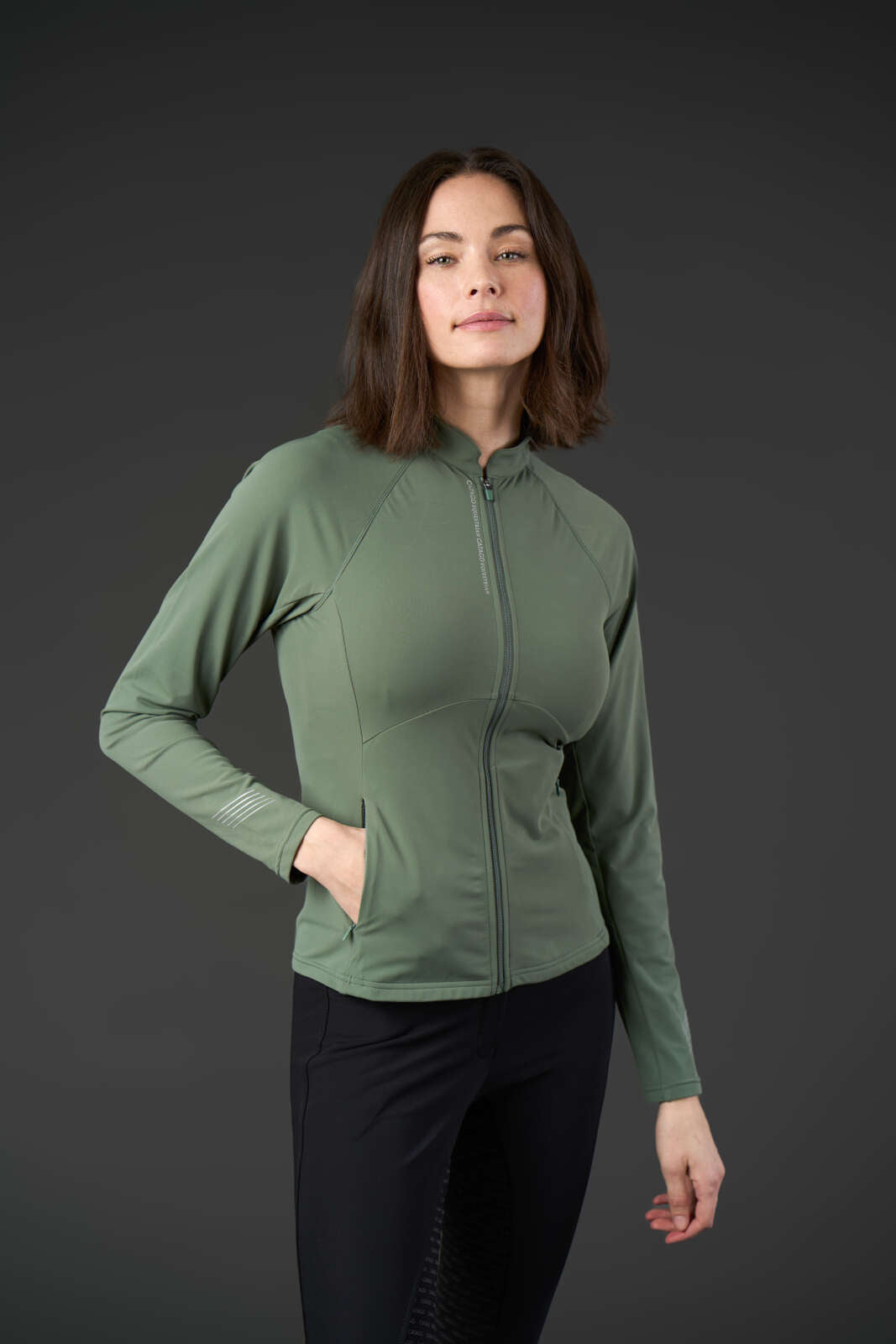 Catago Tabita Cardigan mit Reißverschluss