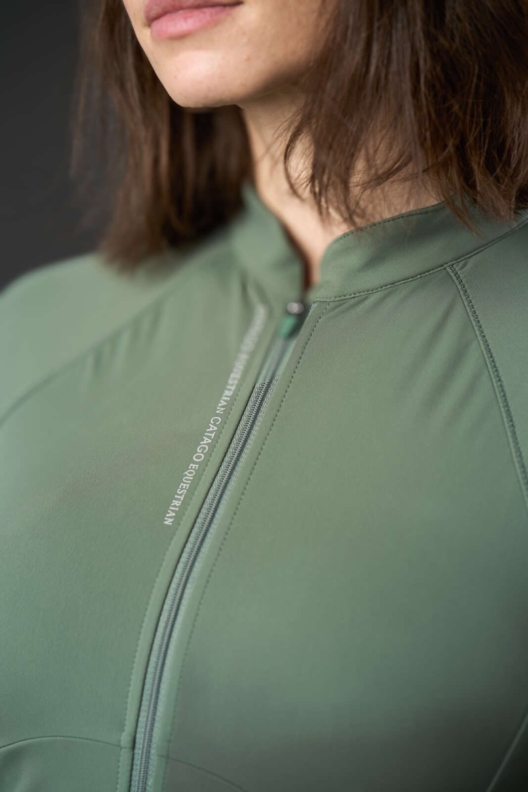 Catago Tabita cardigan med dragkedja