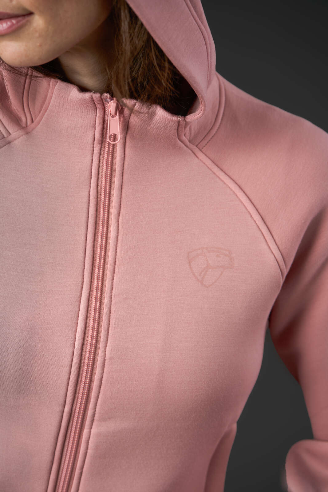 Catago Amara hoodie med dragkedja