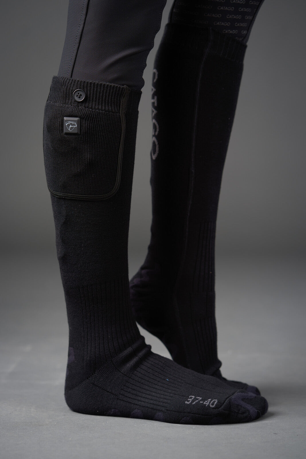 CATAGO HEAT Tech varme ridestrømper