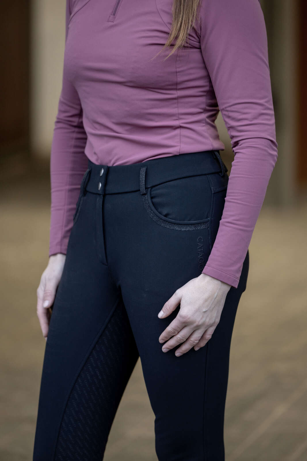Catago Everett långärmad tröja, half-zip