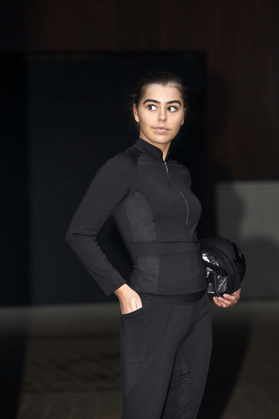 CATAGO Paulina långärmad ridblus