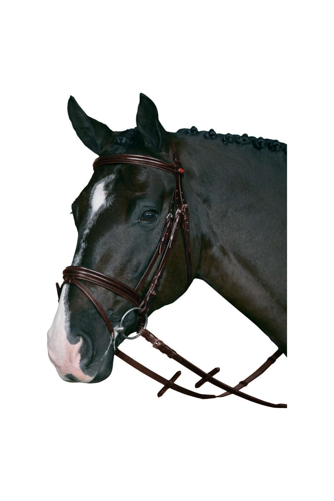HorseGuard Trensenzaum m/Supergrip-Zügel