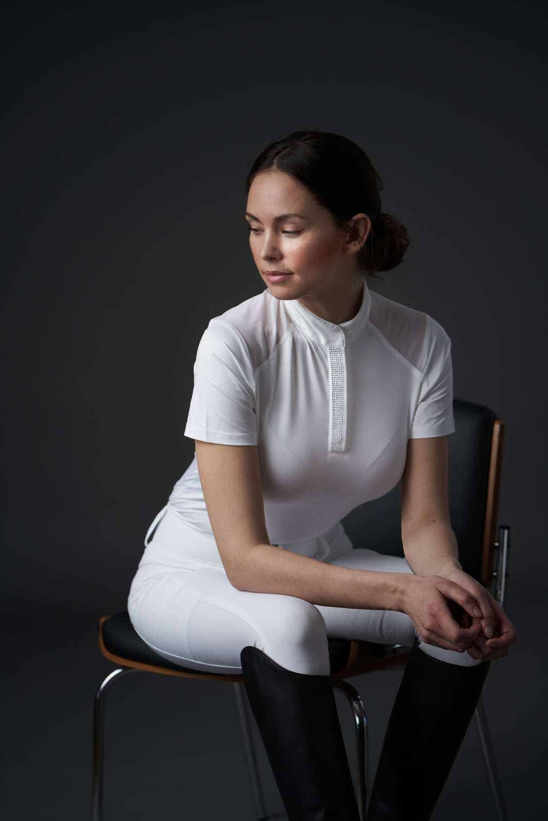 Equipage Marlie kortærmet stævnebluse