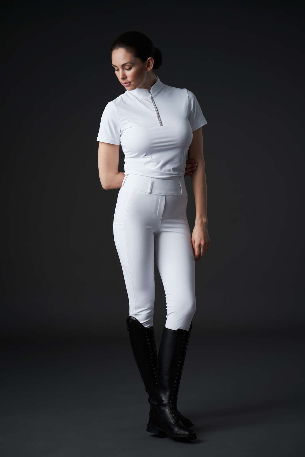 Catago River ridtights med belteløkke Fullgrip