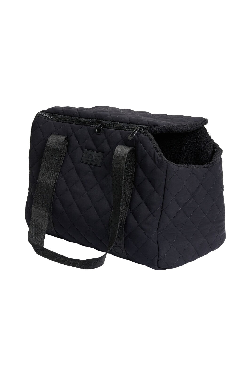 CATAGO quilted dog carrier bag