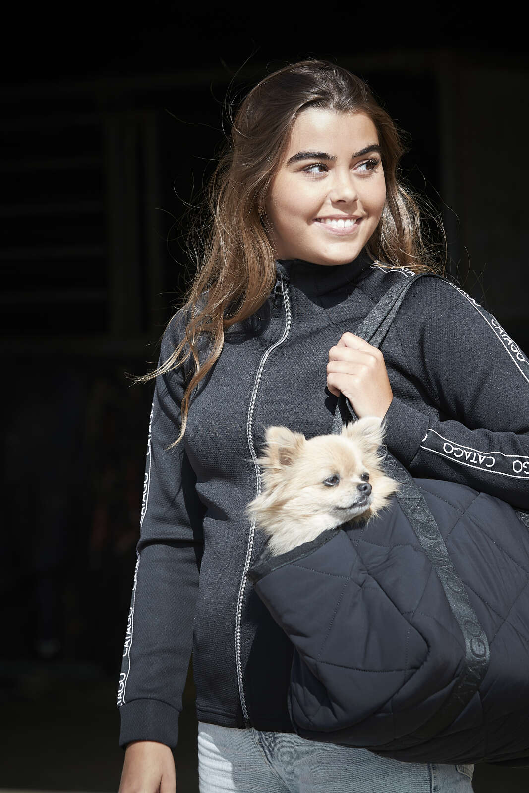 CATAGO gesteppte Hundetragetasche