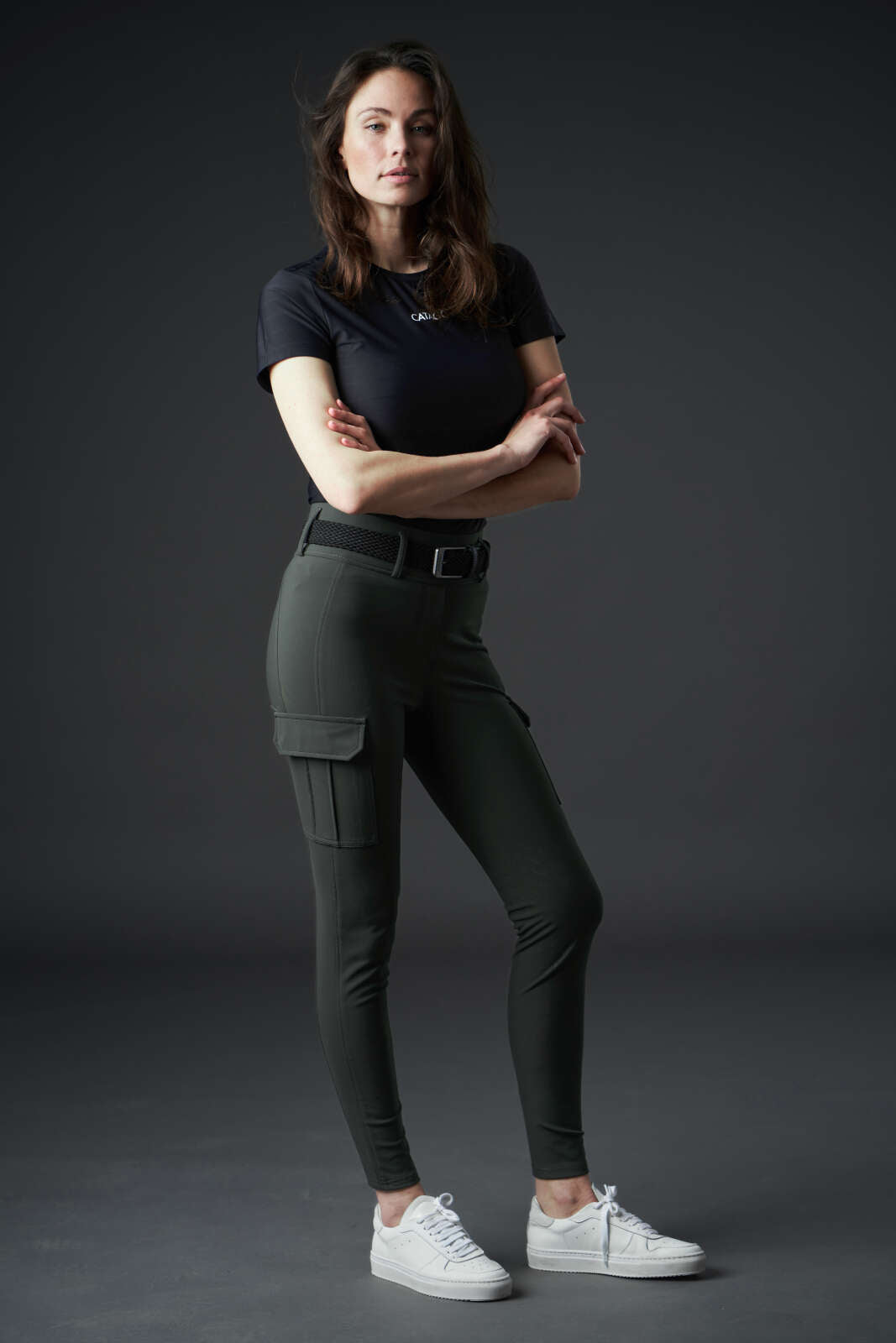 CATAGO River Cargo riding tights Knee grip