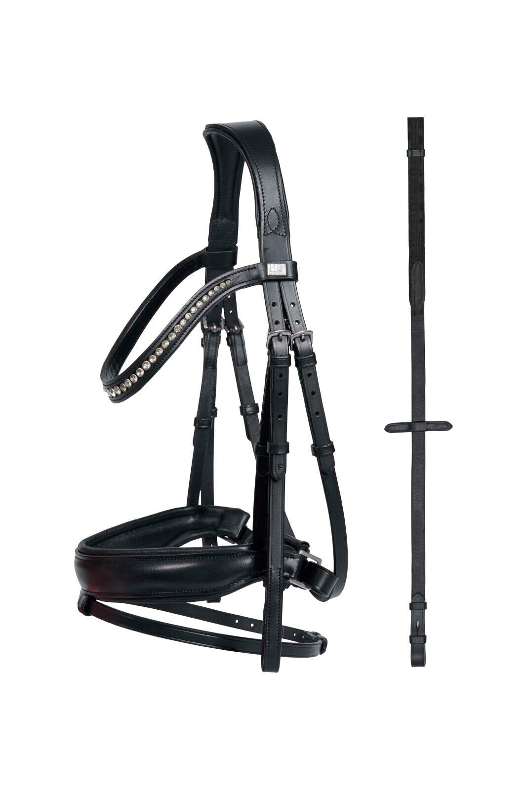 HorseGuard Cryll bridle with pull-back nb