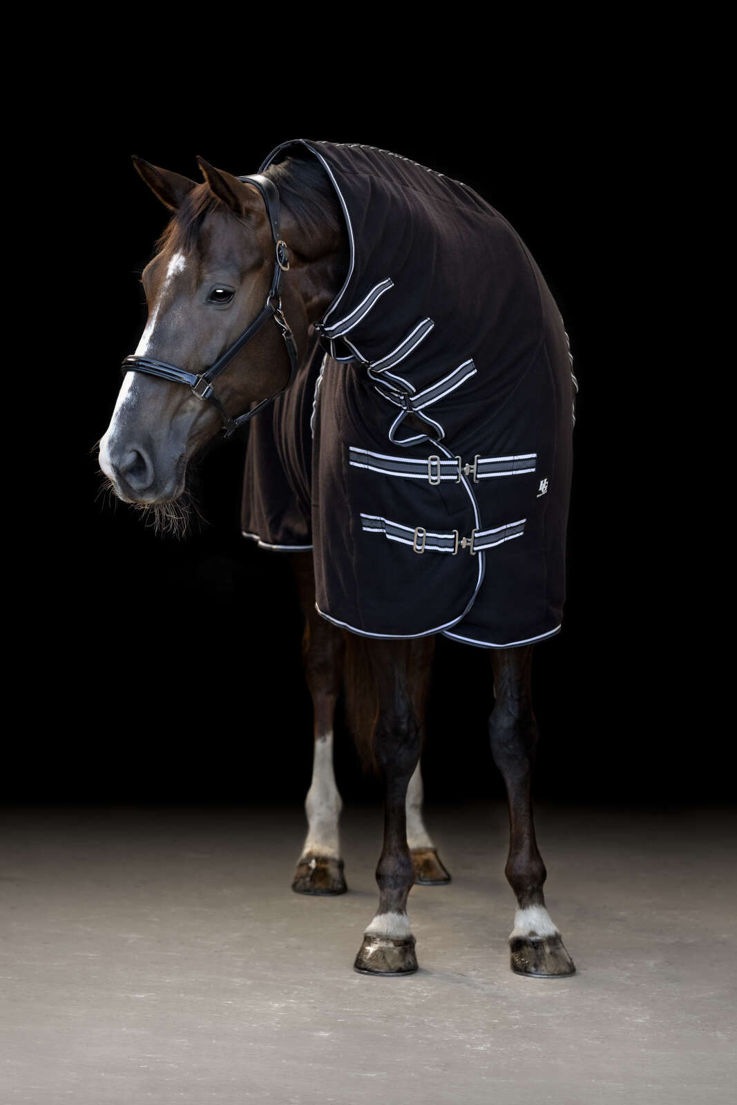 Horse Guard fleecedekke med hals