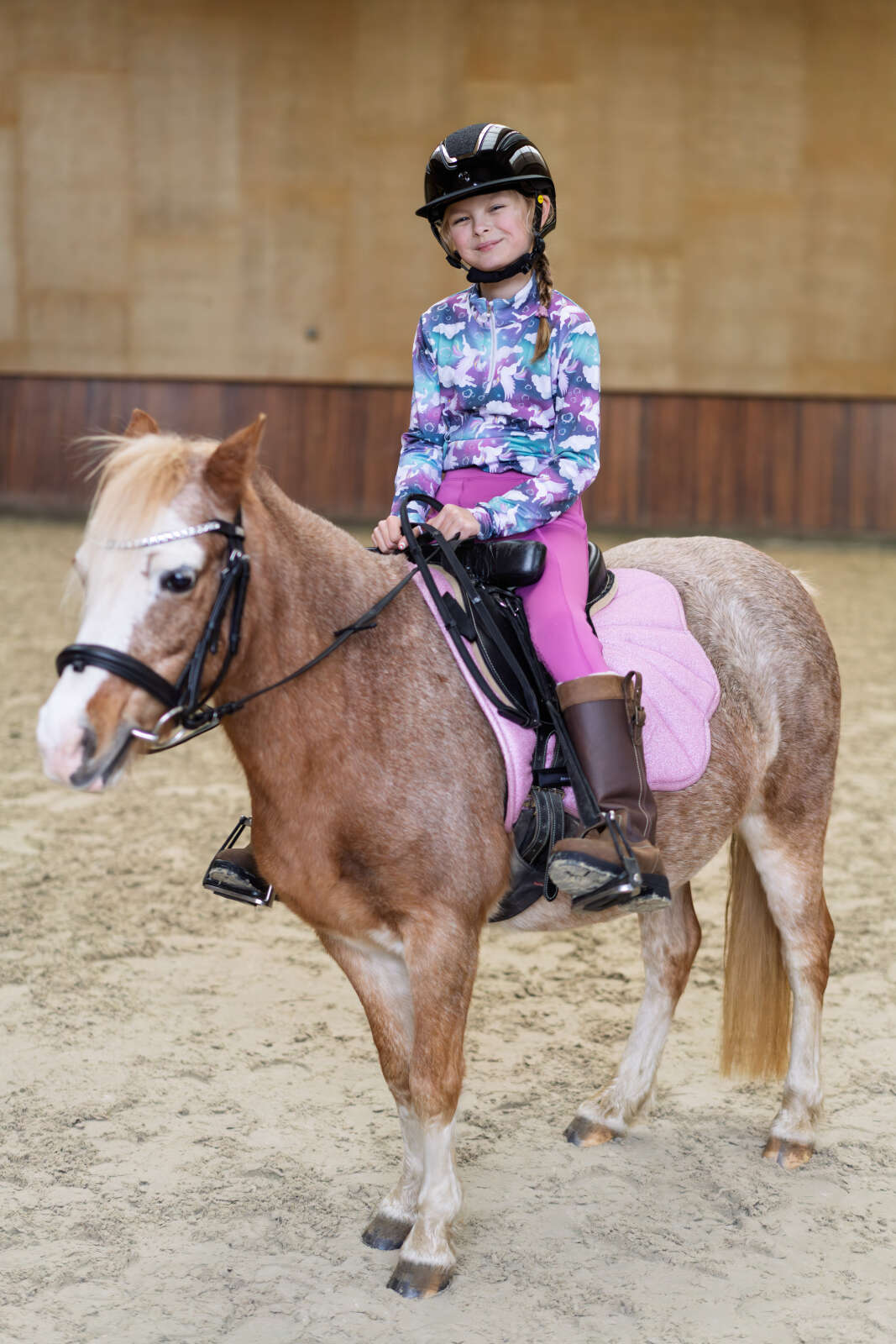 Equipage Topeka långärmad half-zip tröja för barn