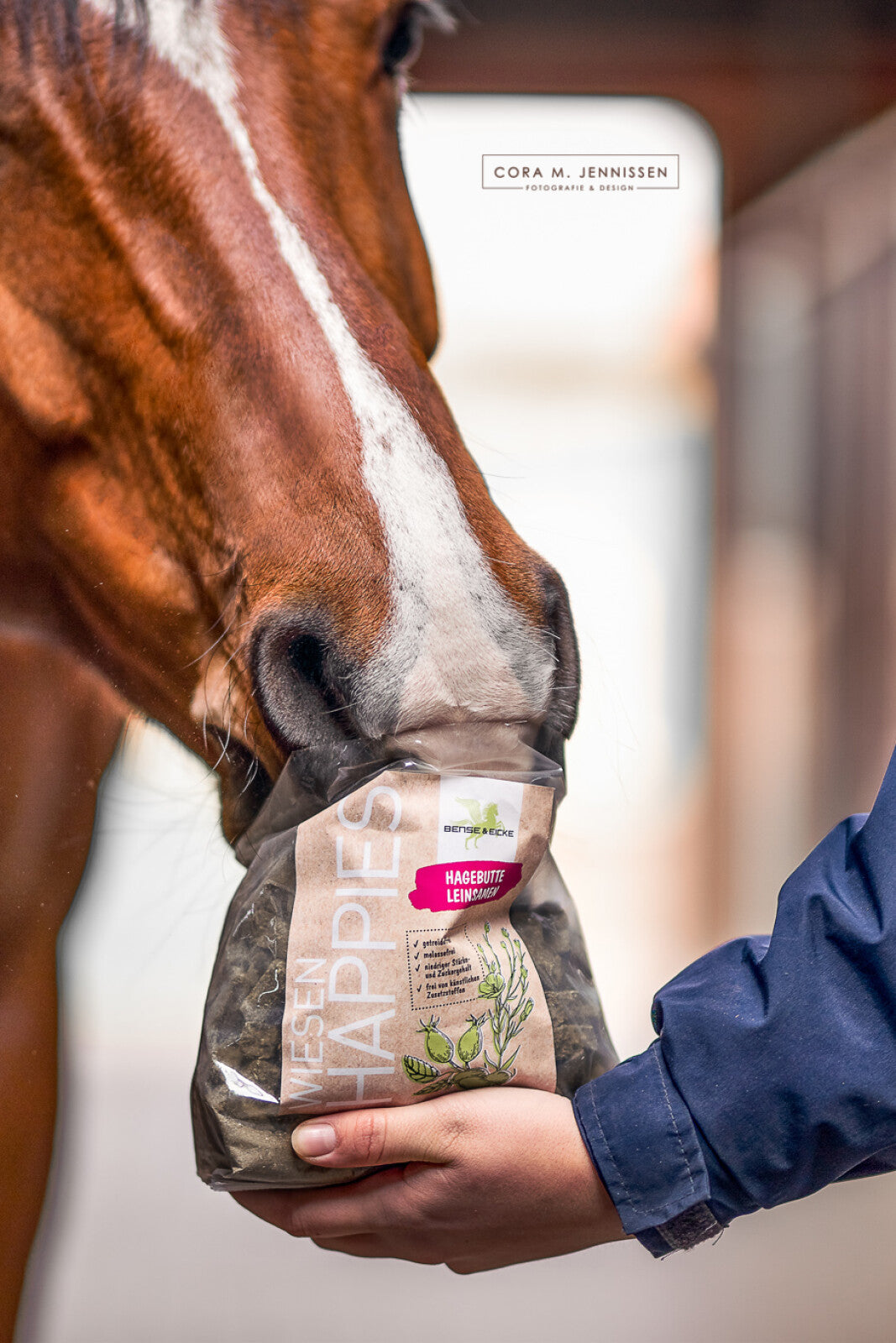 Happies hestesnacks hyben & hørfrø, 1 kg