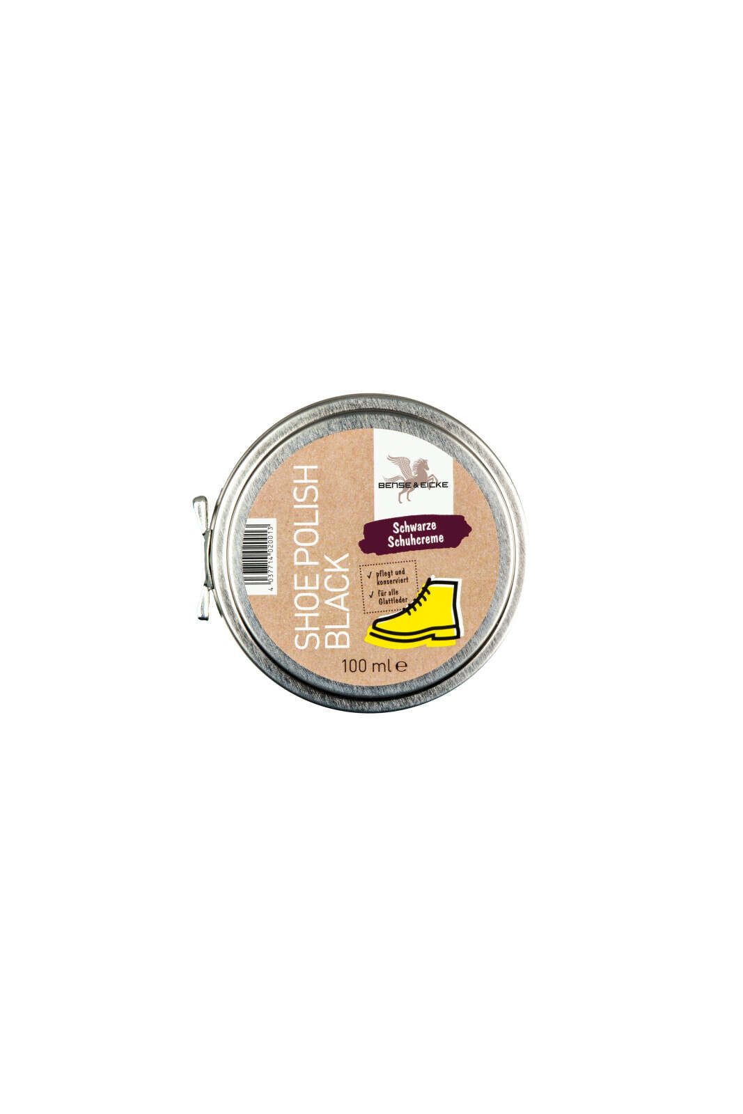 Bense & Eicke Schuhcreme, schwarz - 100 ml