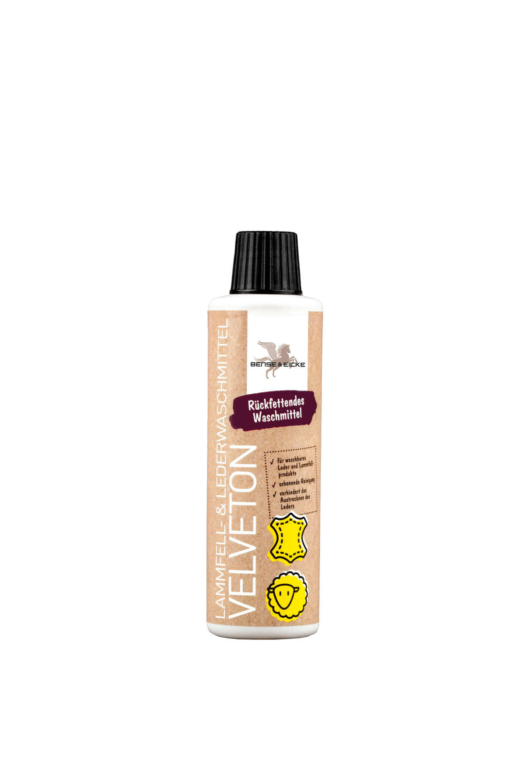 Bense & Eicke Lammfell und Lederseife - 250 ml