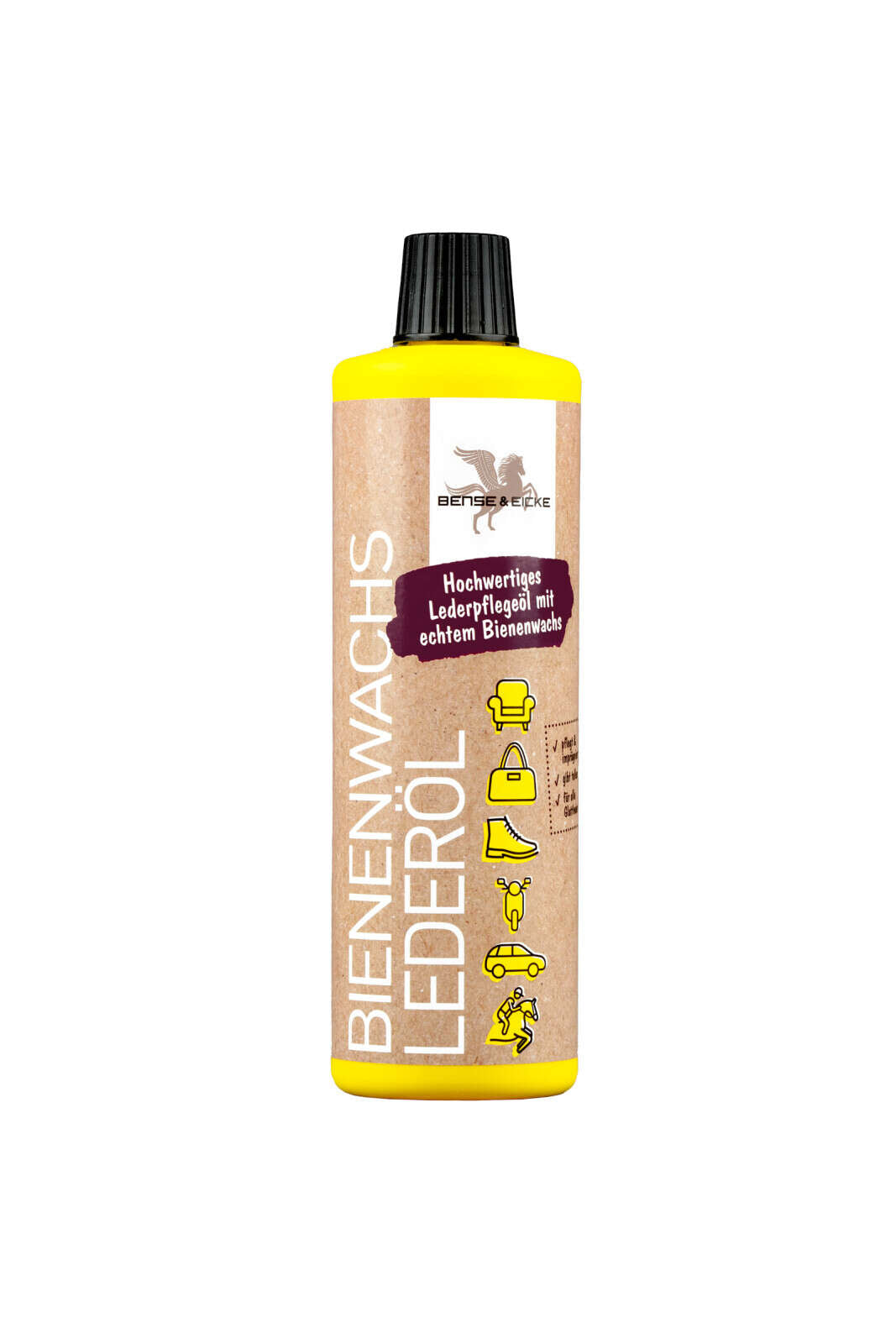 Bense & Eicke Lederpflegeöl M/Bienenwachs, 500 ml