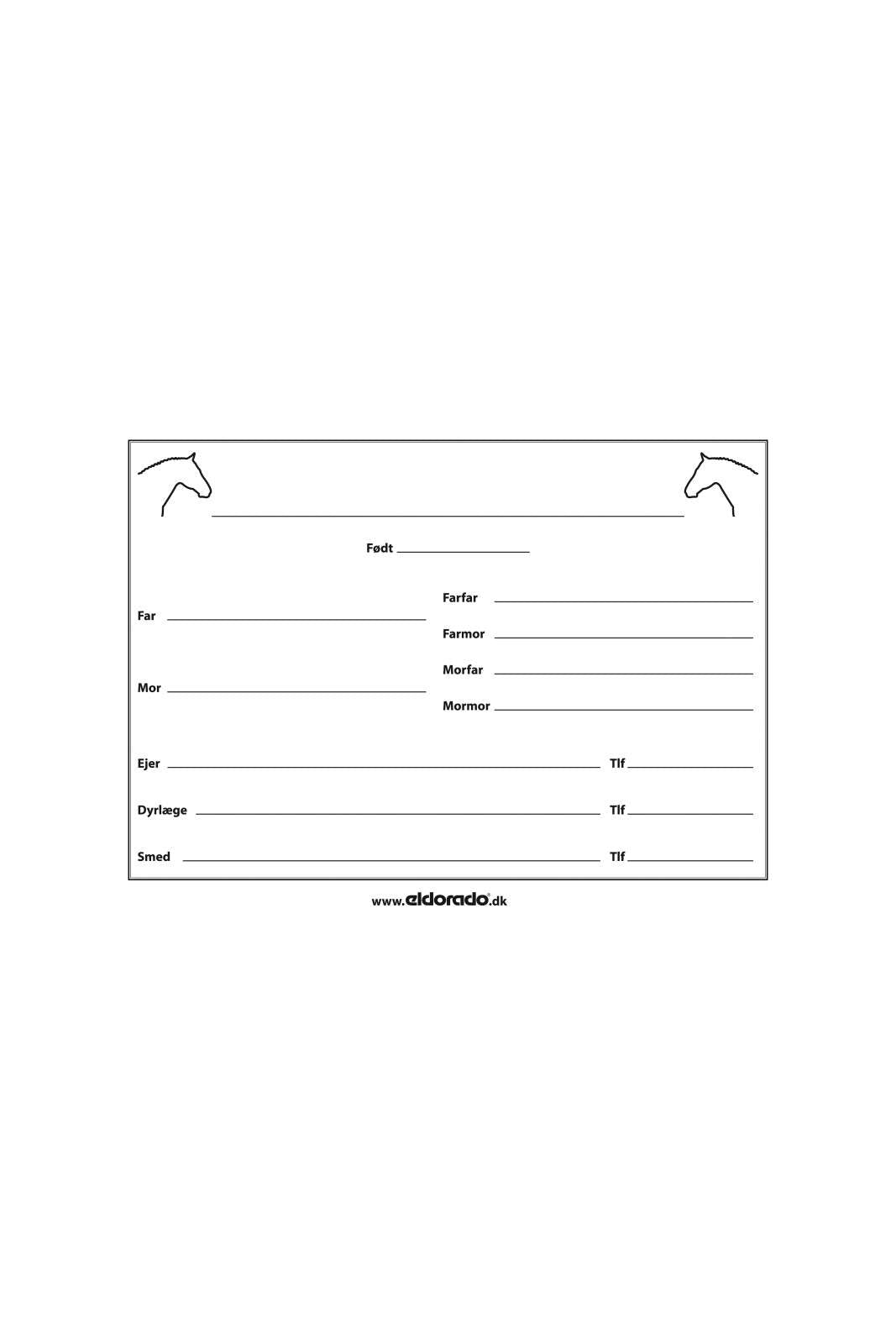 Horse Guard stable board
