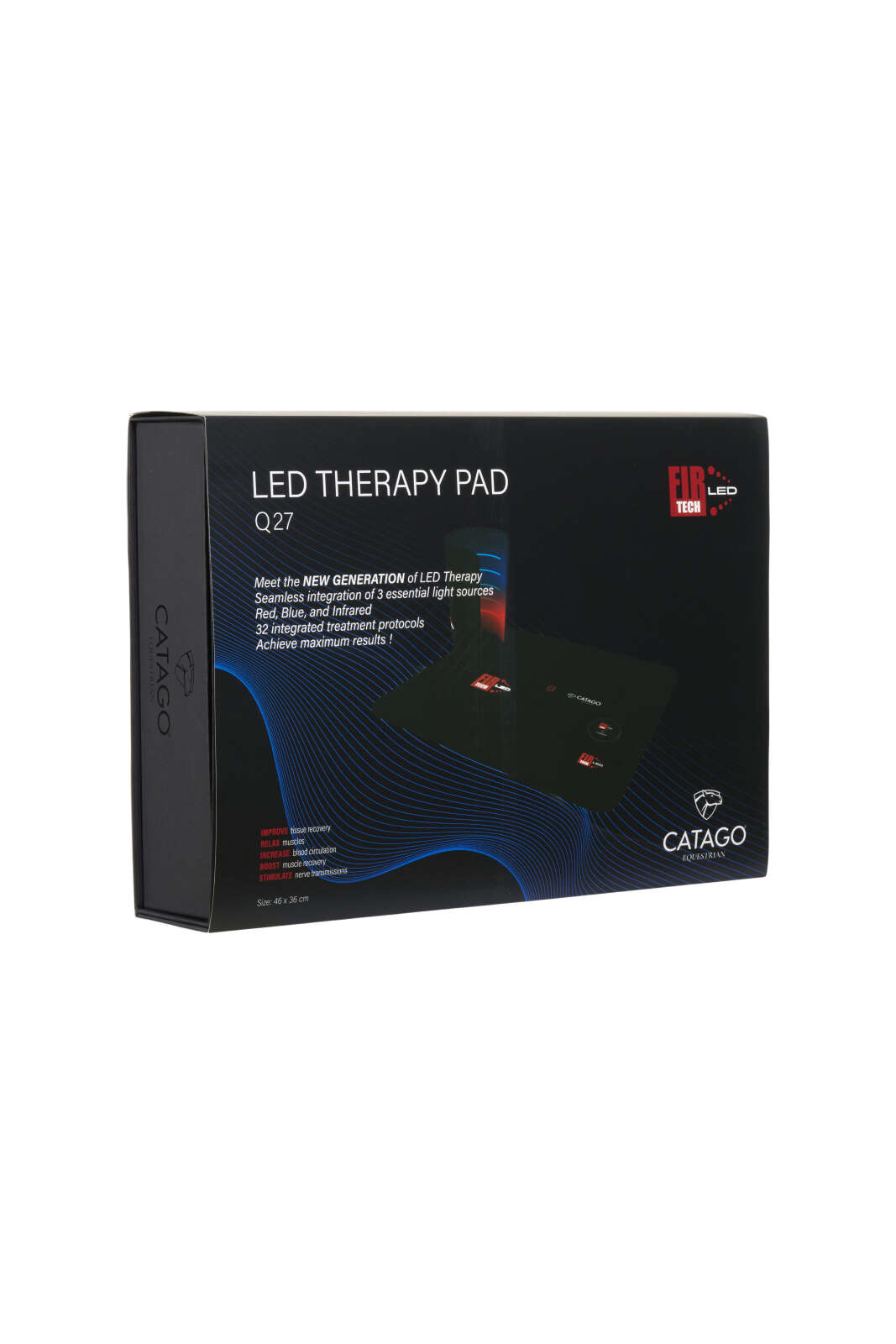 Catago FIR-Tech LED Therapy Pad Q27, 46 x 36 cm