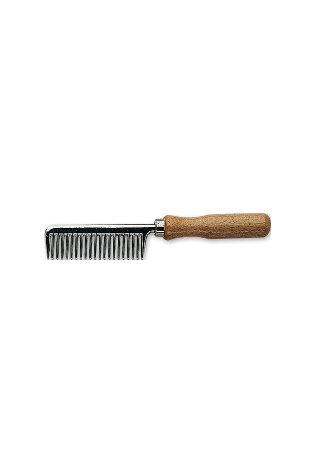 HorseGuard Mane comb alu w/wooden handle
