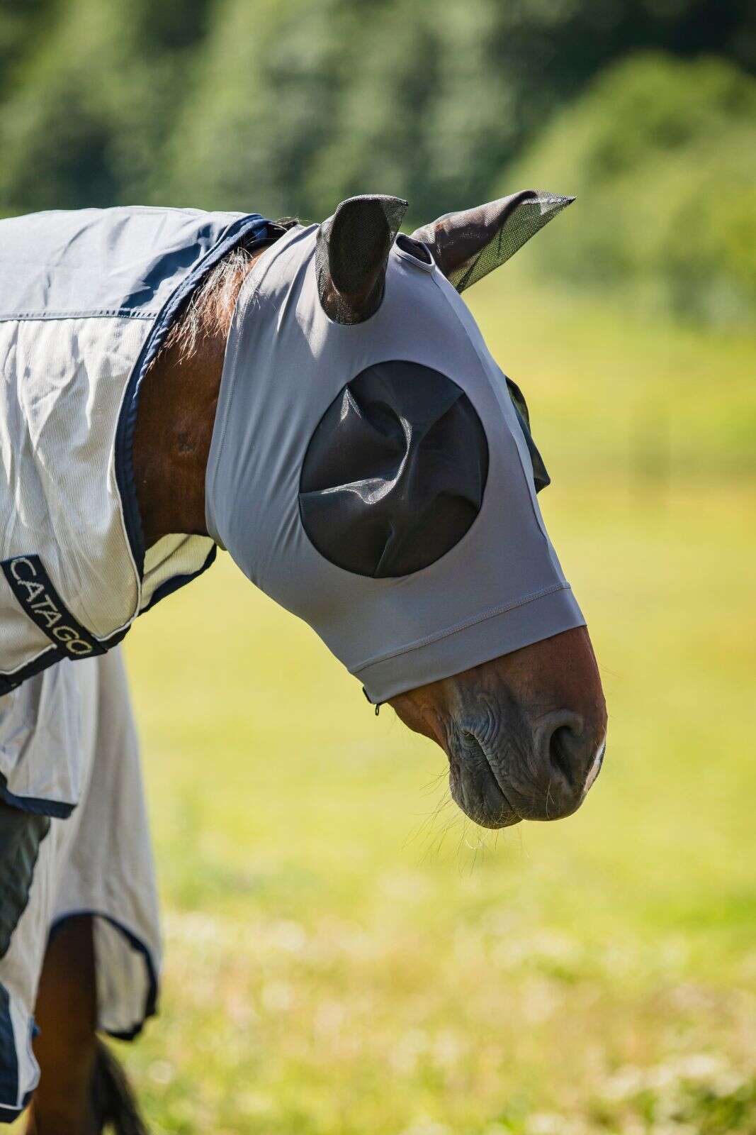 Catago fluemaske med glidelås