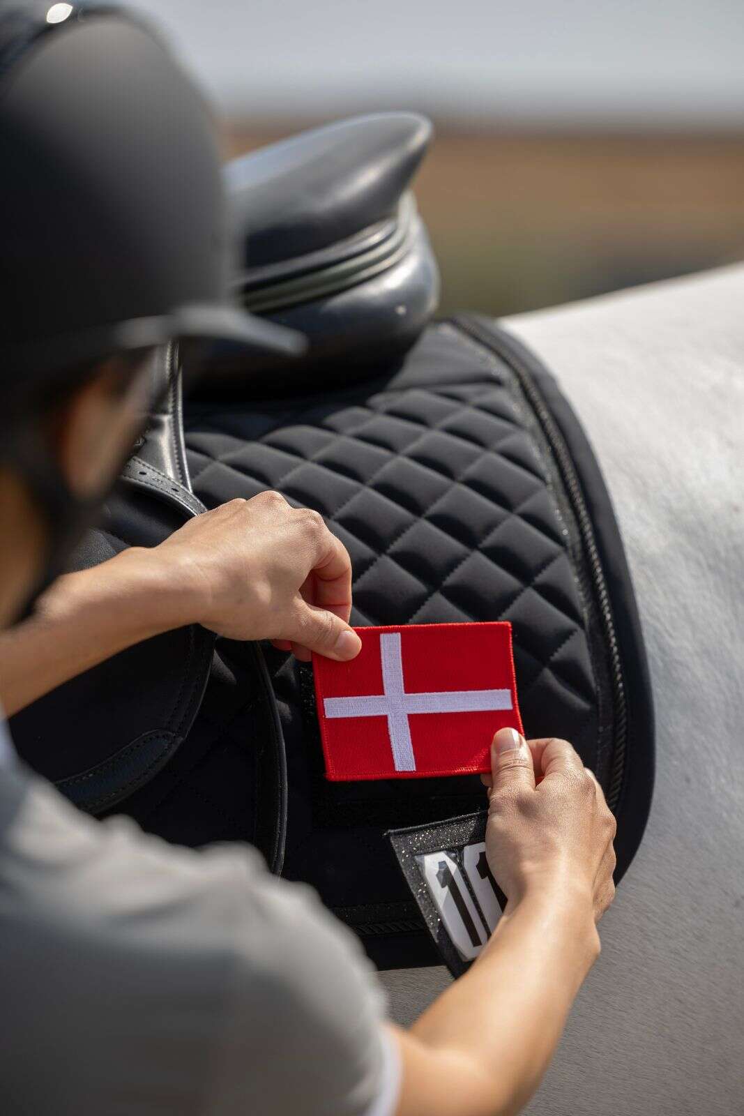Catago Treasure Danish Flag Velcro Patch