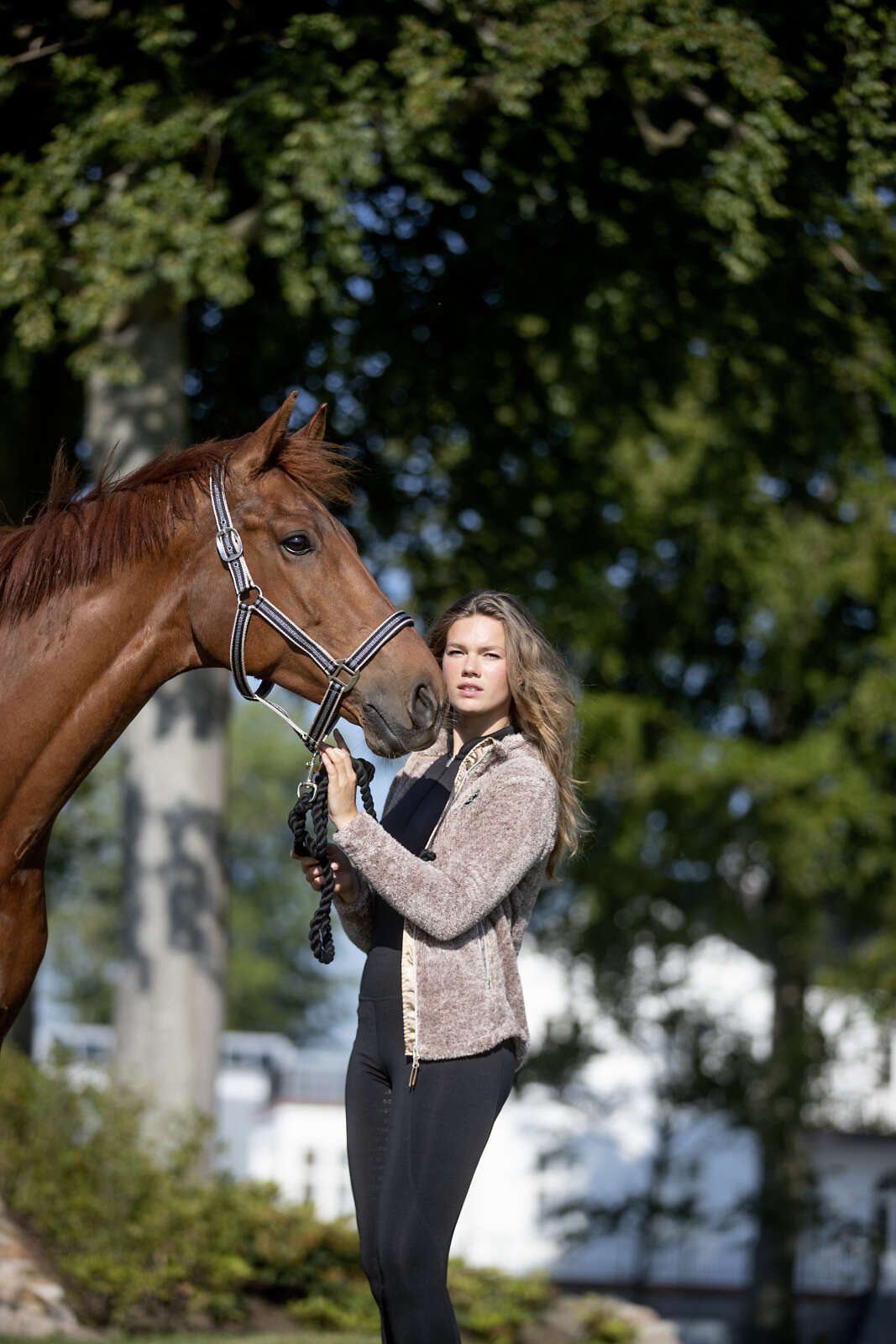 Equipage Miles zip riding jacket