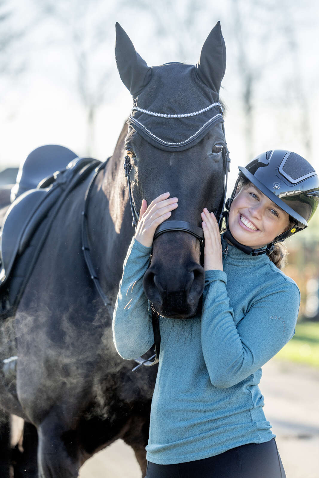 HorseGuard Vona ear bonnet