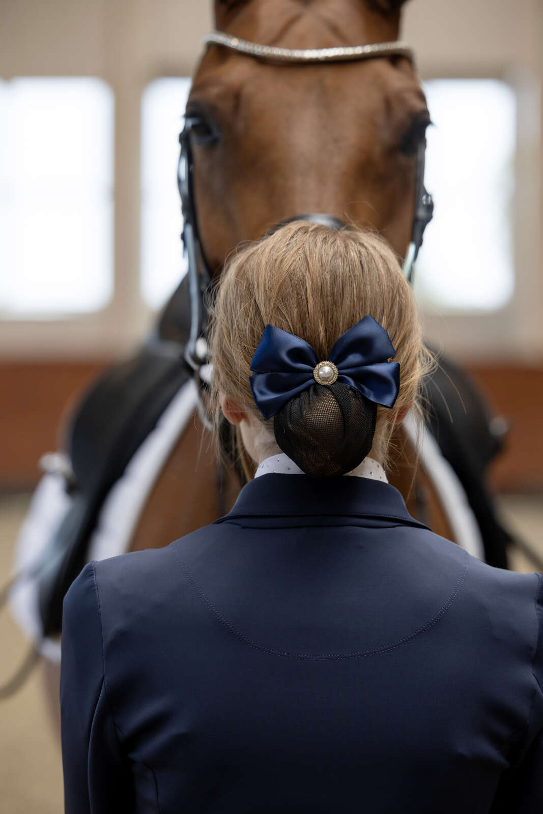 Equipage Agnes Hair Net with Bow