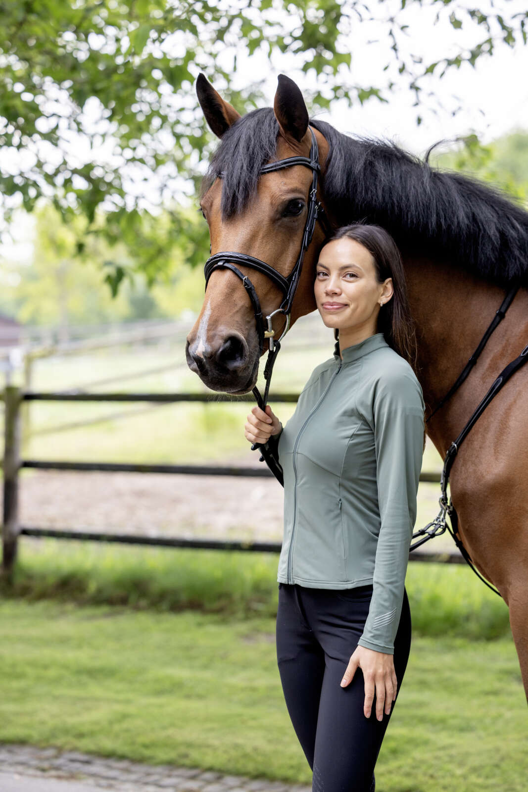 Catago Tabita Cardigan mit Reißverschluss