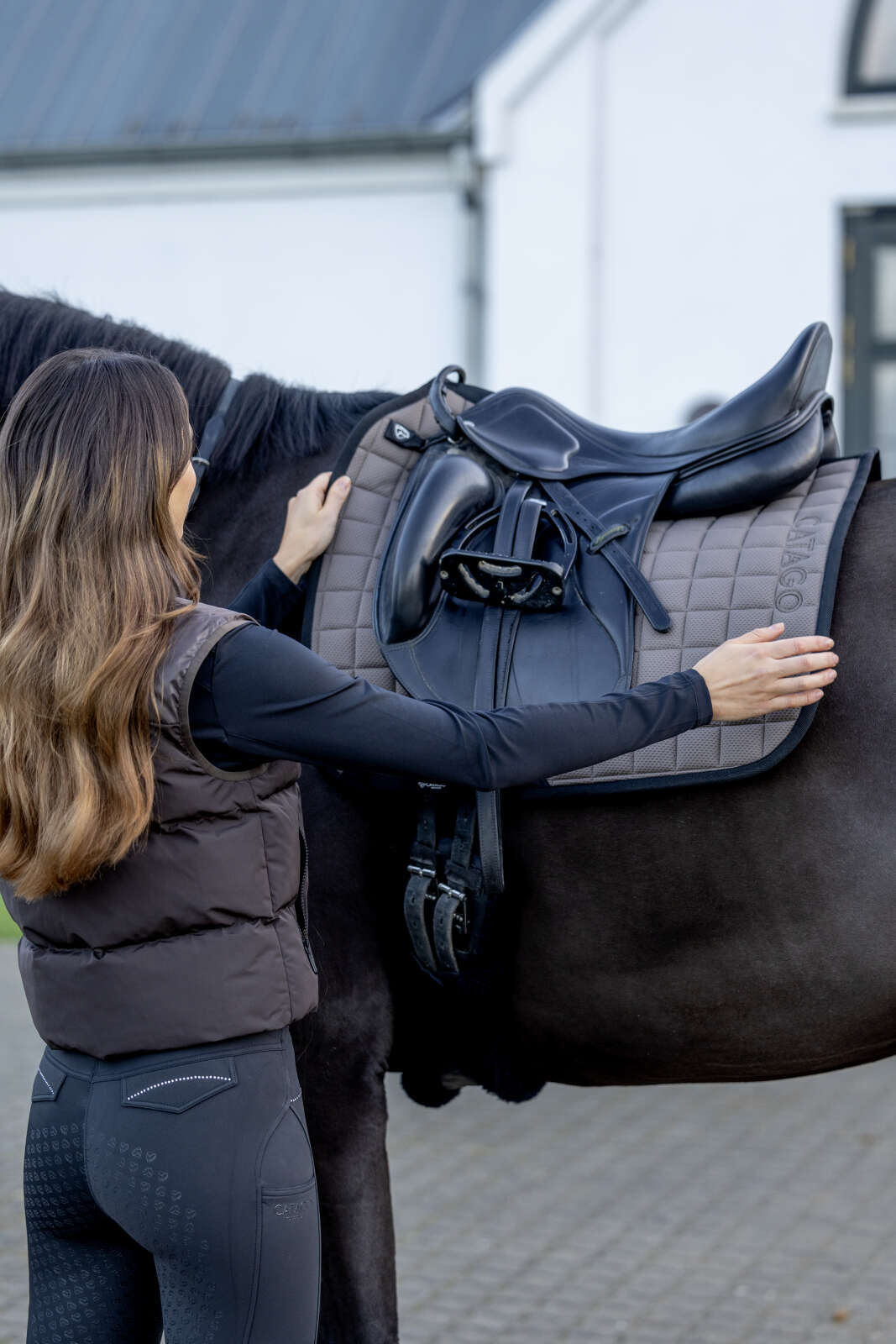 CATAGO FIR-Tech dressage saddle pad