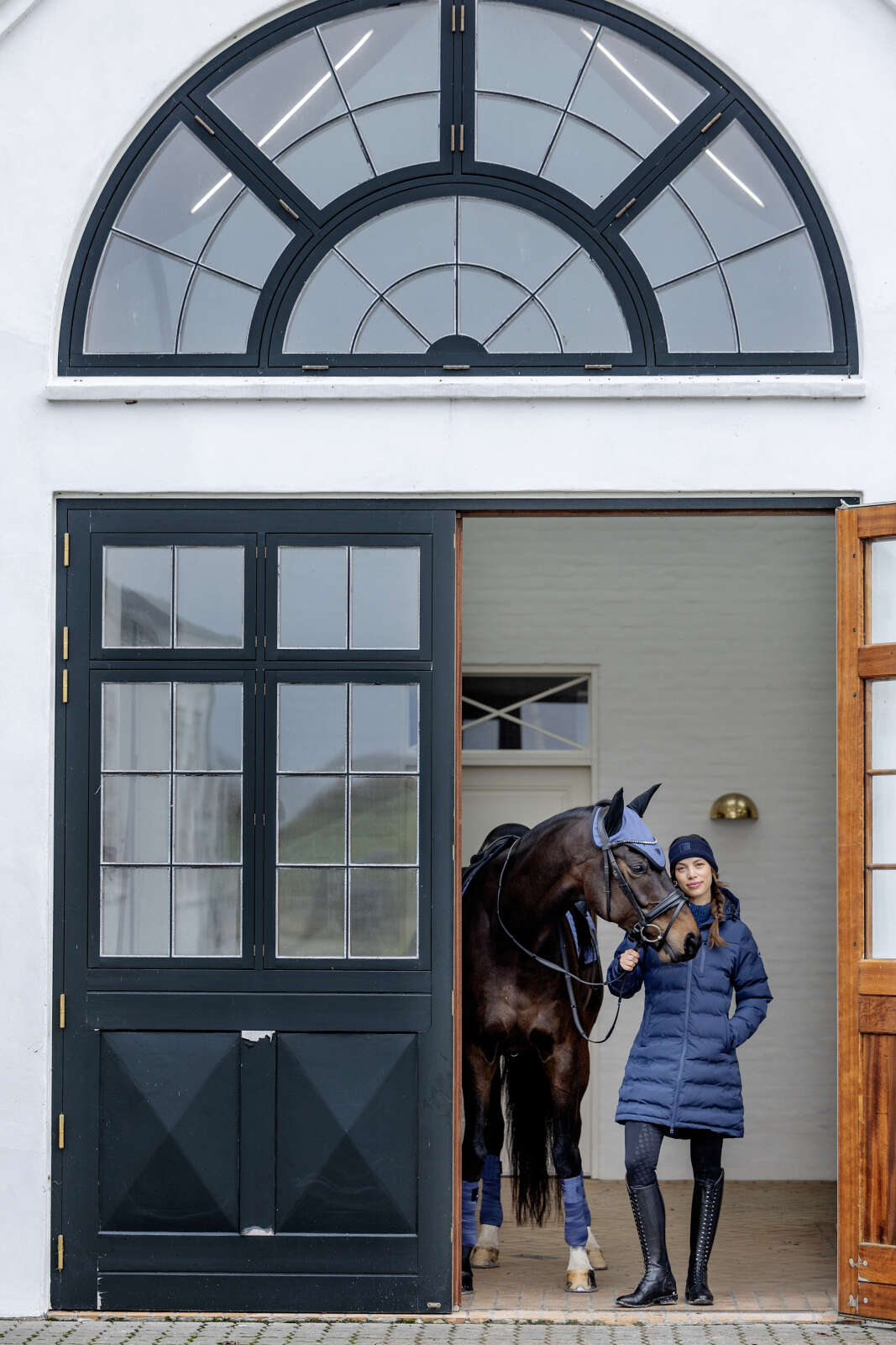 CATAGO Vita long padded riding jacket