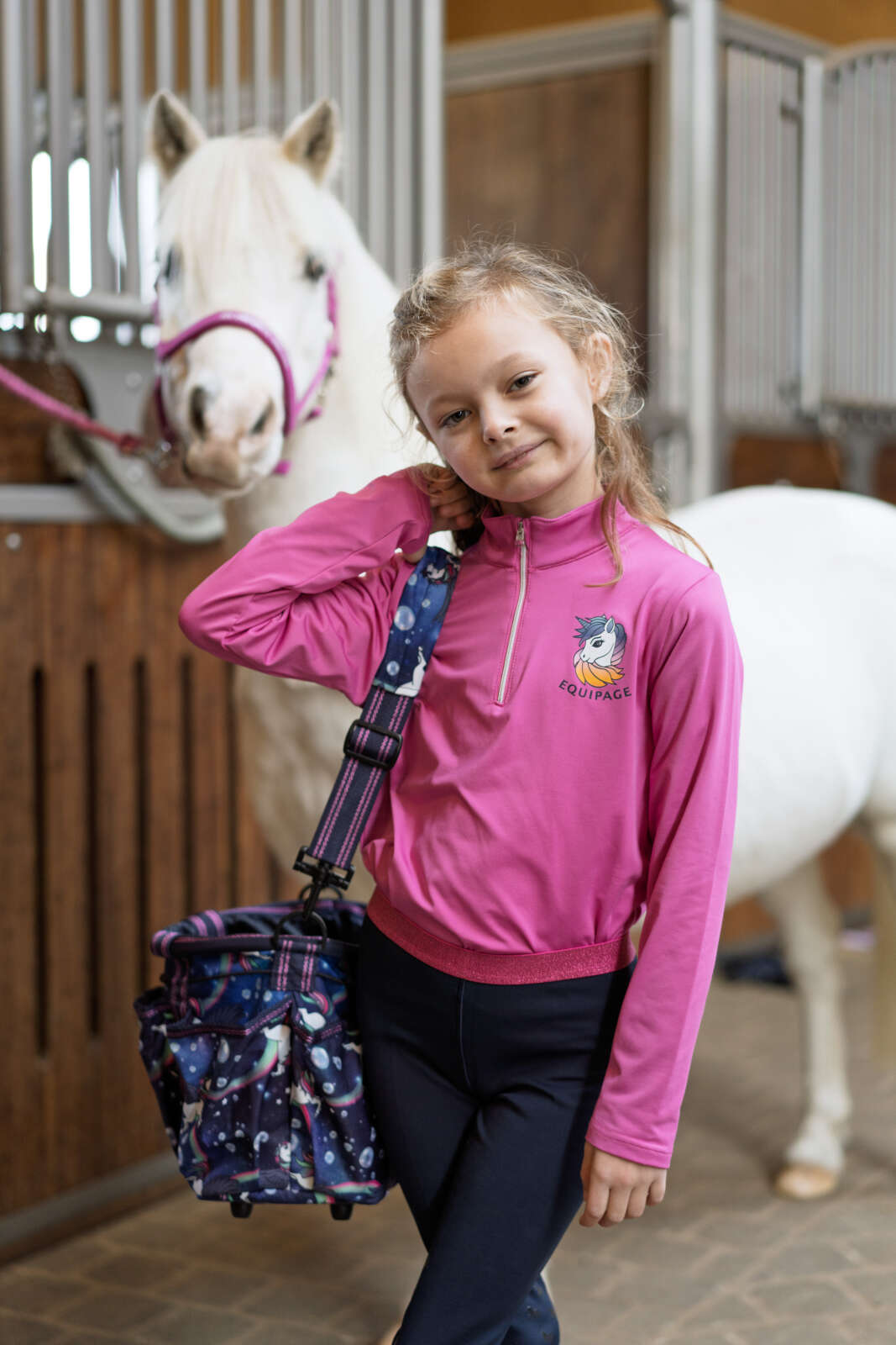 Equipage Valentina long sleeve pullover for kids