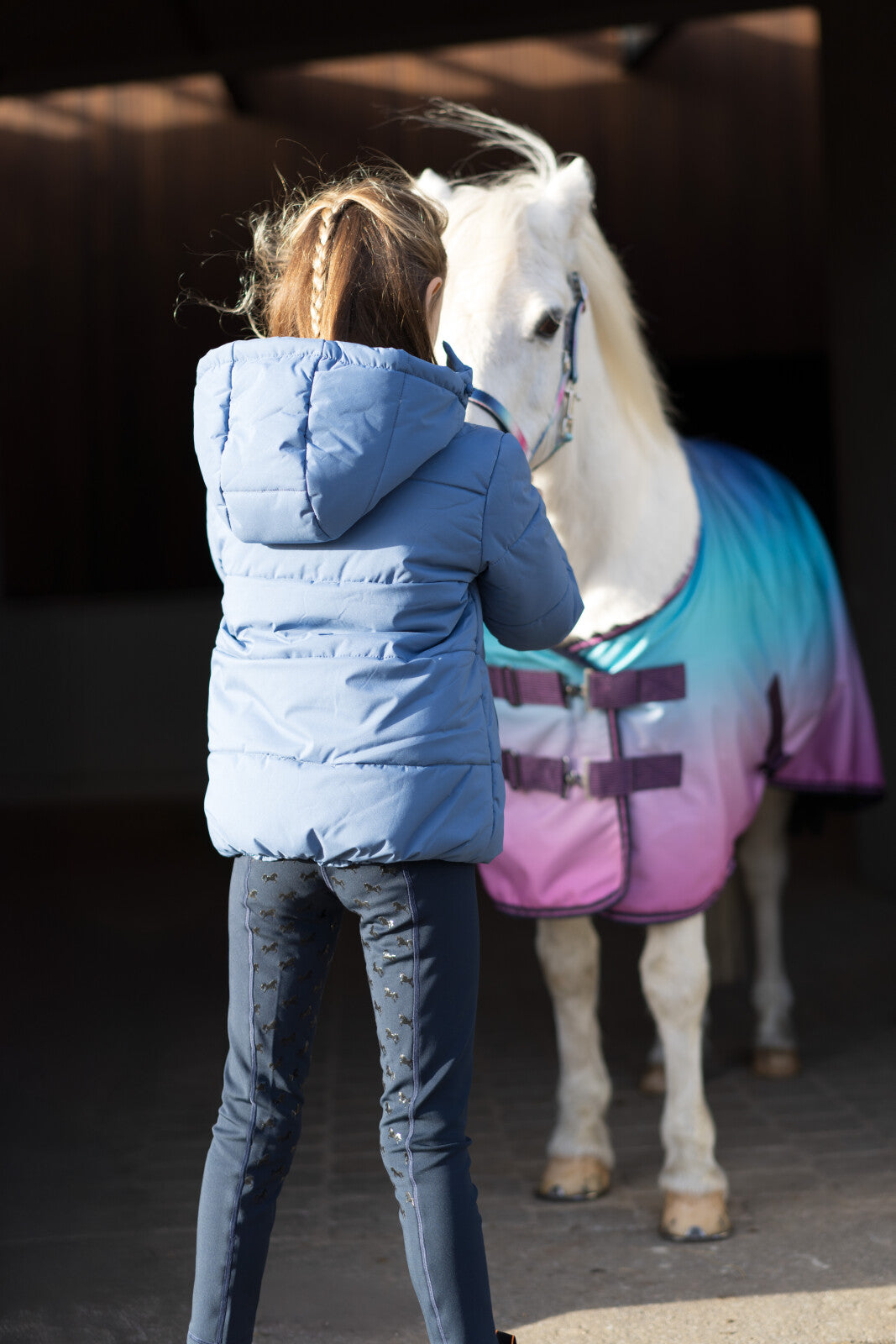 Equipage Verona winter riding tights for kids