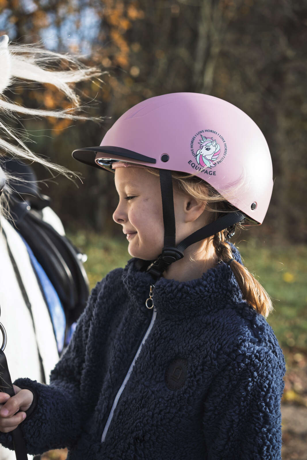 Equipage Vilma Riding helmet, pink