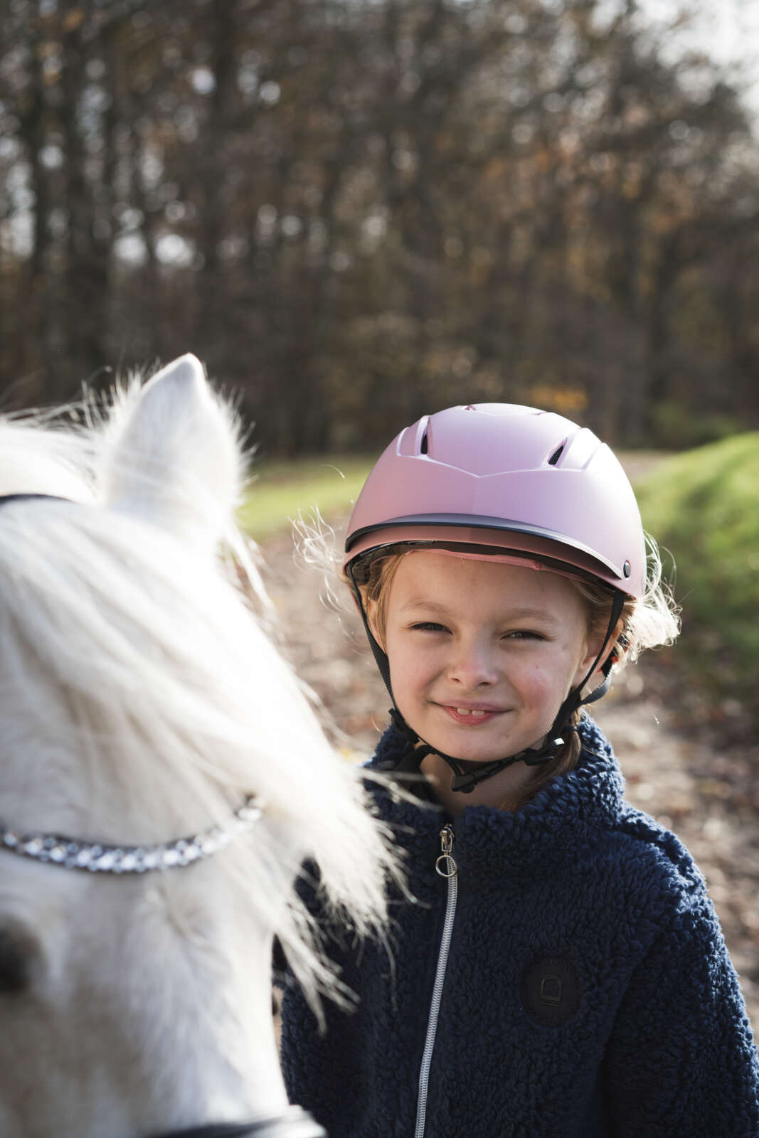 Equipage Vilma Riding helmet, rosa