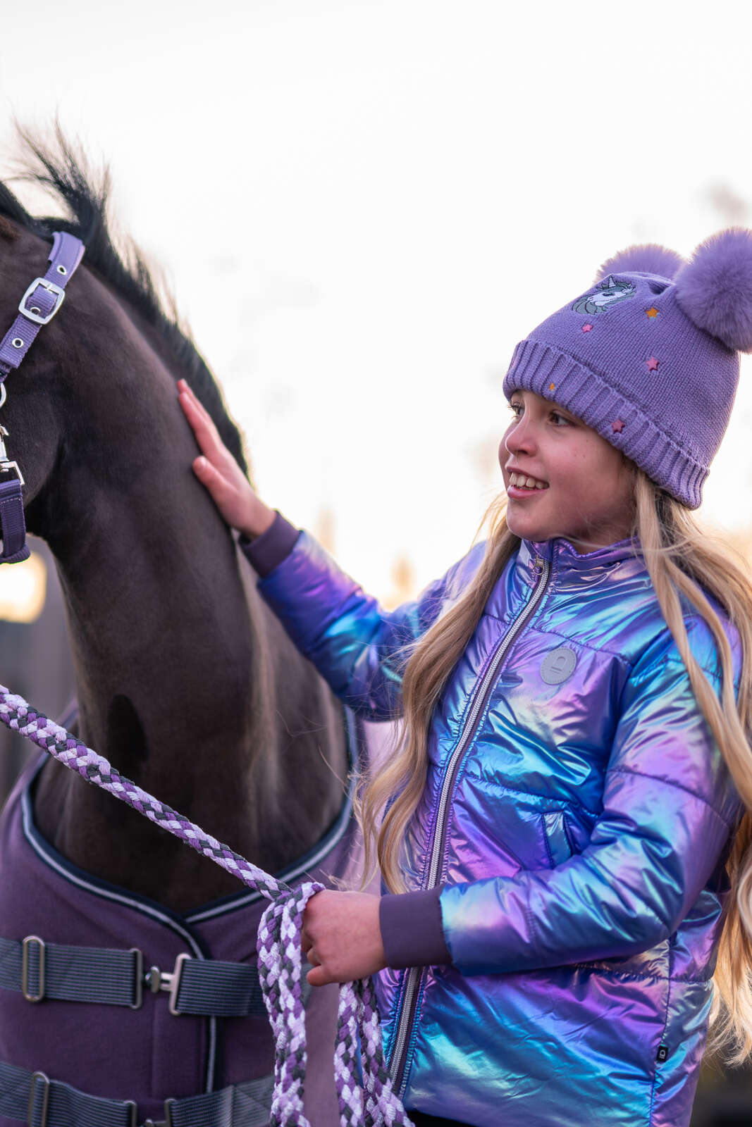 Equipage Shine riding jacket for kids