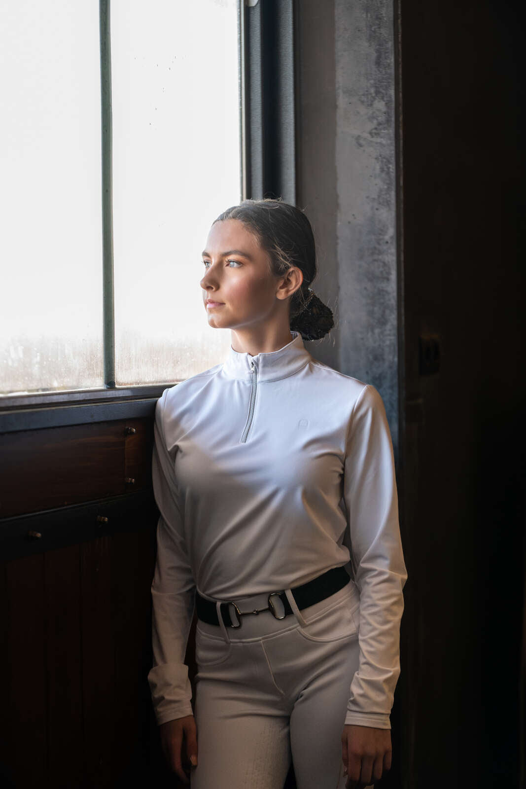 Equipage Kolyma langærmet stævne ridebluse til børn