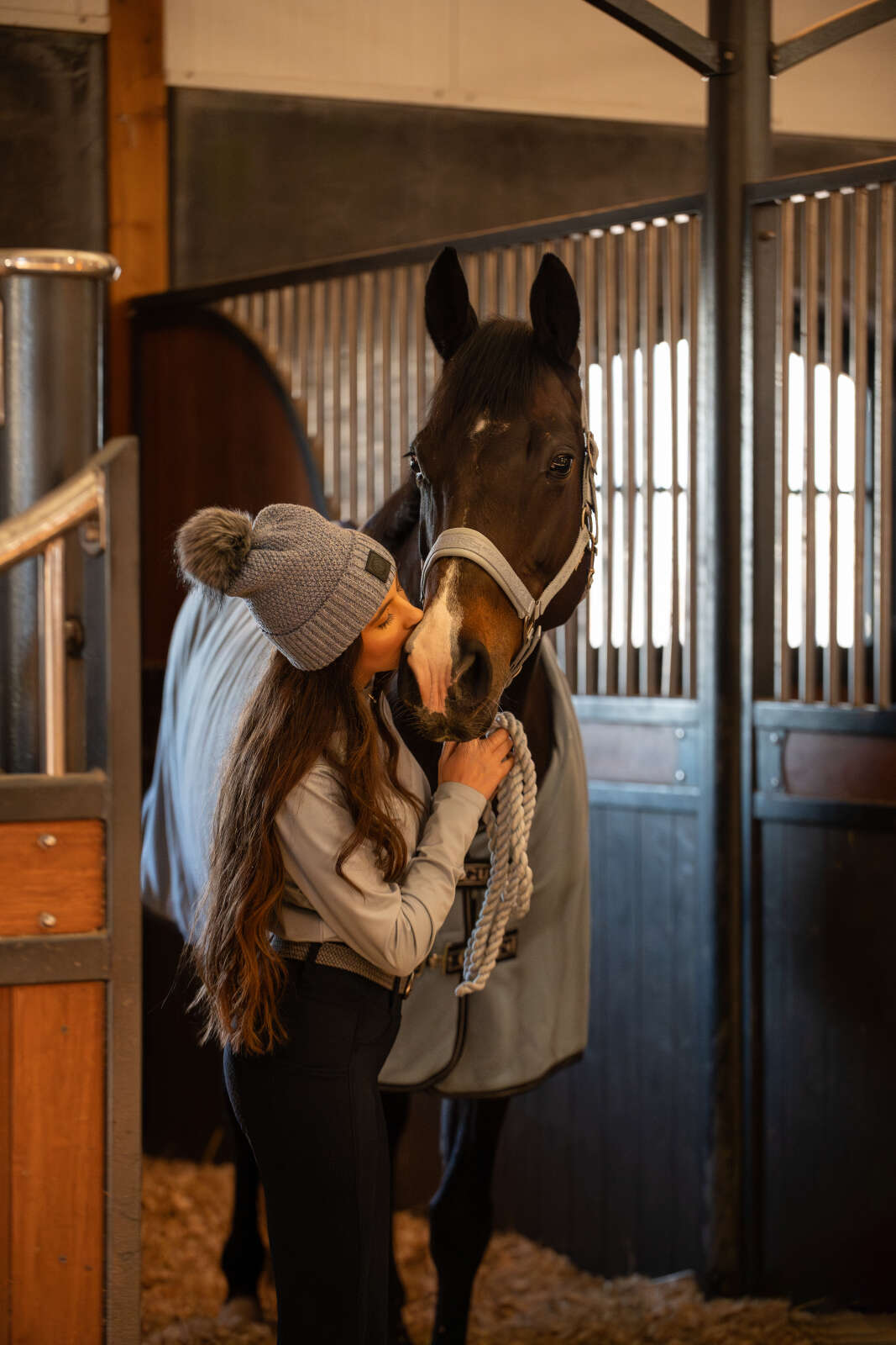 Horse Guard Layne fleece rug with teddy lining