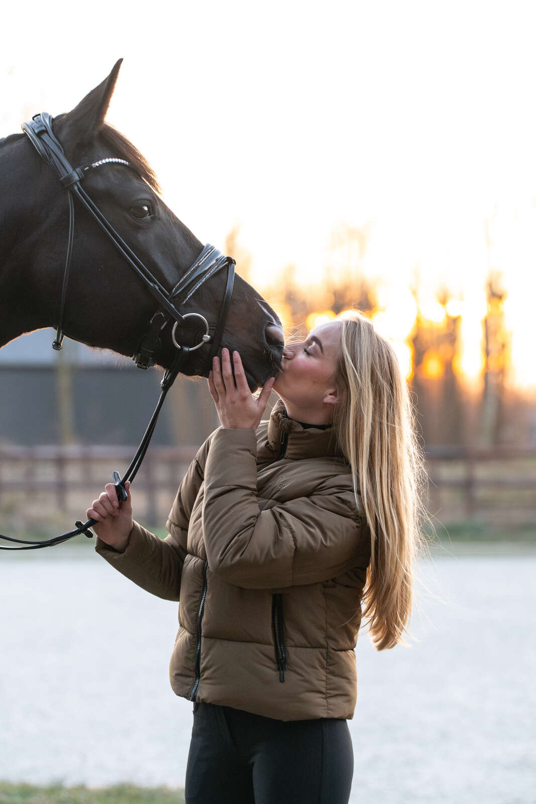 CATAGO Bella puffer riding jacket